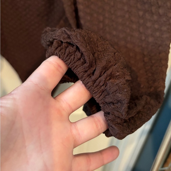 Textured Long Sleeve Bodysuit - Picture 6 of 7